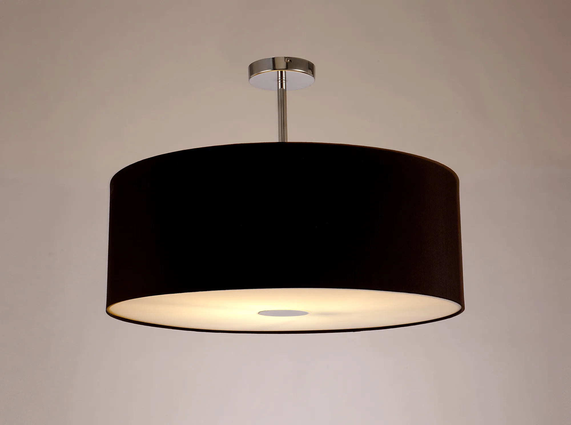 Baymont CH BL/GR Ceiling Lights Deco Semi Flush Fittings Baymont CH BL/GR Ceiling Lights Deco Semi Flush Fittings